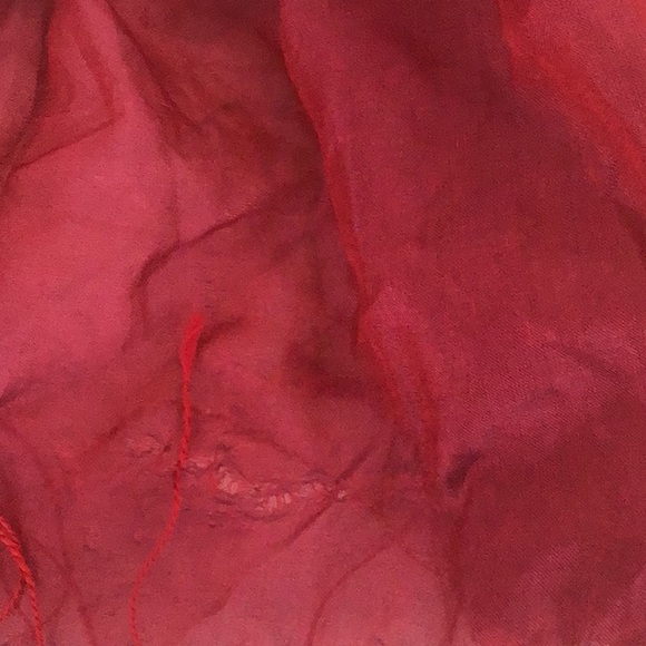 VINTAGE SILK MULTI COLORED BOHEMIAN  SCARF - Picture 15 of 16